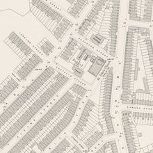 Load image into Gallery viewer, Isle of Dogs London Vintage Street Map Print

