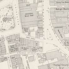 Load image into Gallery viewer, Trafalgar Square London Vintage Street Map Print
