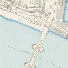 Load image into Gallery viewer, The Tower of London Vintage Street Map Print

