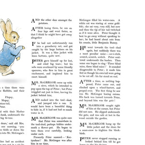 Peter Rabbit Beatrix Potter Print
