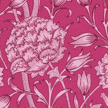 Load image into Gallery viewer, Wild Tulip William Morris Print, Sweet Lilac Pink Peacock
