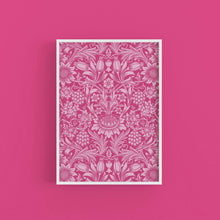 Load image into Gallery viewer, Sunflowers William Morris Print, Pink Peacock Sweet Lilac
