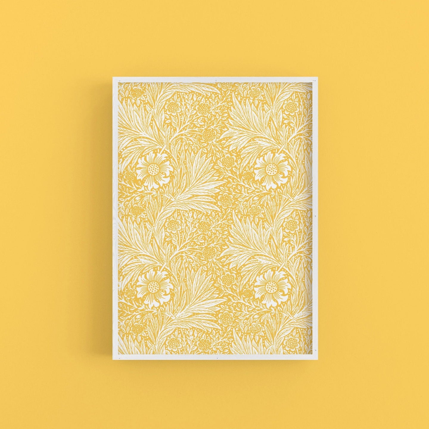 Marigold William Morris Print, Aspen Gold