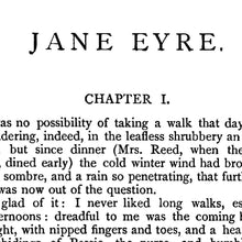 Load image into Gallery viewer, A5 Charlotte Bronte Jane Eyre Book Page Print
