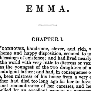 Emma Jane Austen Greeting Card