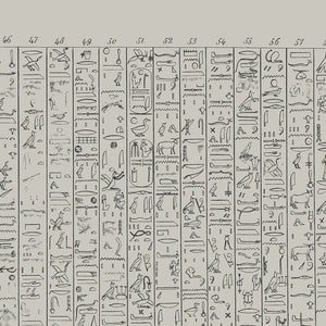 Ramesses IV Egyptian Hieroglyphs Print No 9