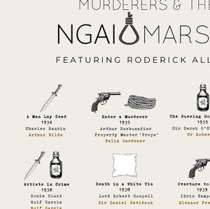 Ngaio Marsh's Murderers and Their Methods Print